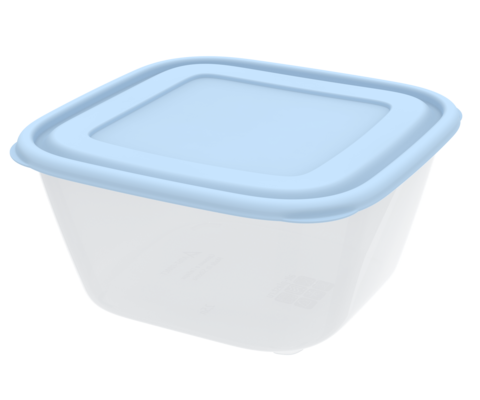 Контейнер для продуктов «Прованс» (СВЧ) 2,5л (205×205×99мм)